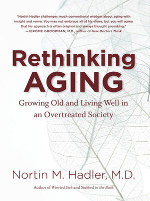 cover image of Rethinking Aging